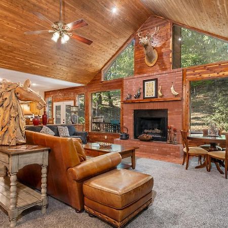 Luxury Rock Creek Cabin W Deck By Lake Hamilton 温泉城 外观 照片
