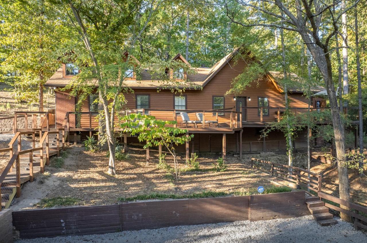 Luxury Rock Creek Cabin W Deck By Lake Hamilton 温泉城 外观 照片