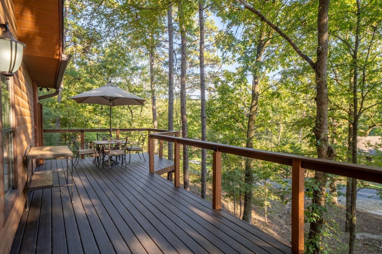 Luxury Rock Creek Cabin W Deck By Lake Hamilton 温泉城 外观 照片