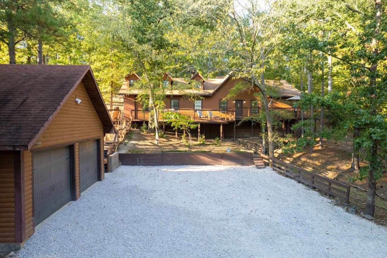 Luxury Rock Creek Cabin W Deck By Lake Hamilton 温泉城 外观 照片