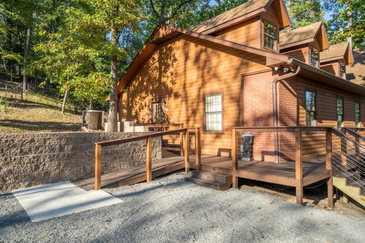 Luxury Rock Creek Cabin W Deck By Lake Hamilton 温泉城 外观 照片