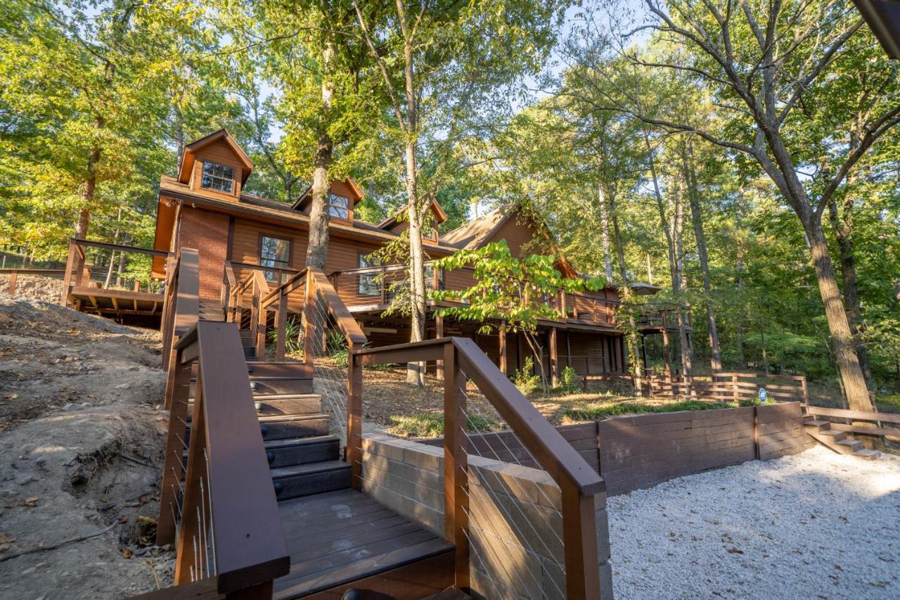 Luxury Rock Creek Cabin W Deck By Lake Hamilton 温泉城 外观 照片